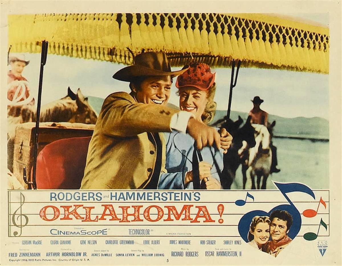 Oklahoma! (1955 film placard) 1